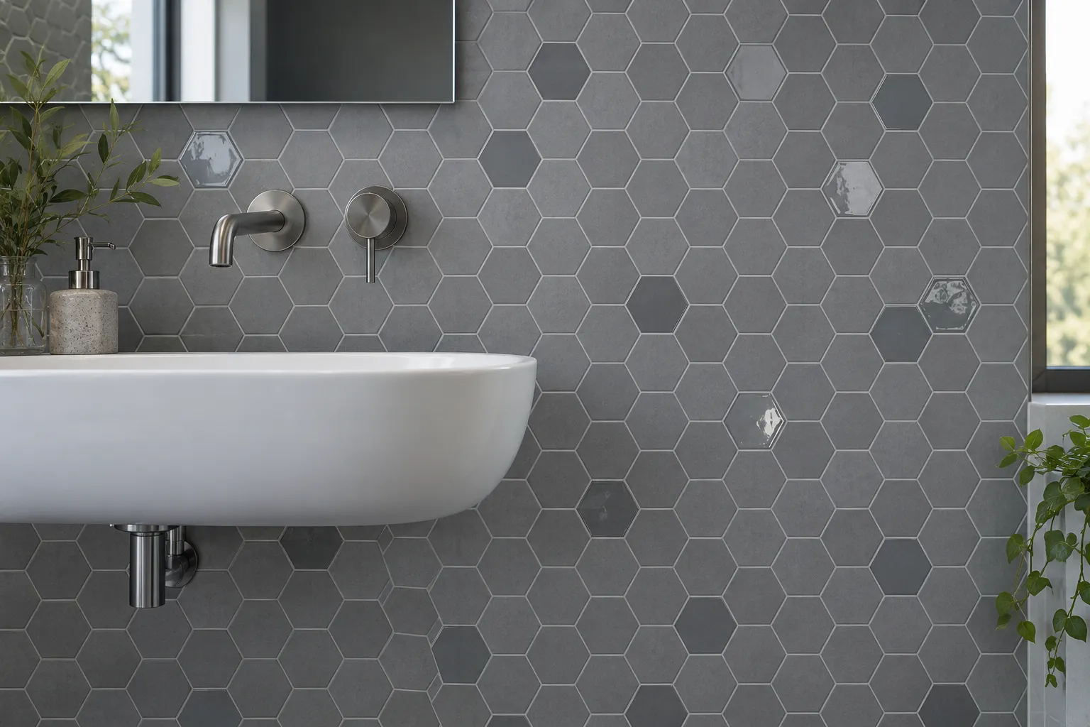 Hexagon tiles